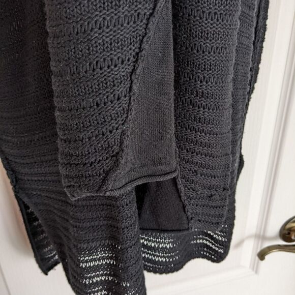 ARITZIA WILFRED Black Knit Hoodie XS @V - Picture 6 of 8